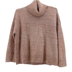 Show me your MUMU Fatima Turtleneck Sweater Peach Size Medium